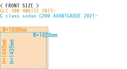 #GLC 300 4MATIC 2015- + C class sedan C200 AVANTGARDE 2021-